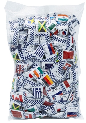 世界の国旗キャンデー