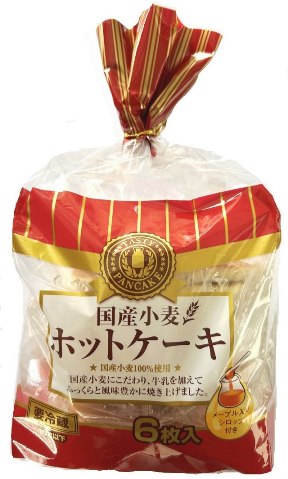 6枚入牛乳ホットケーキ